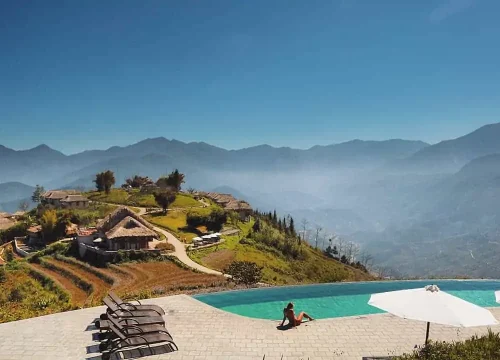 Topas Ecolodge Sapa Pool 4