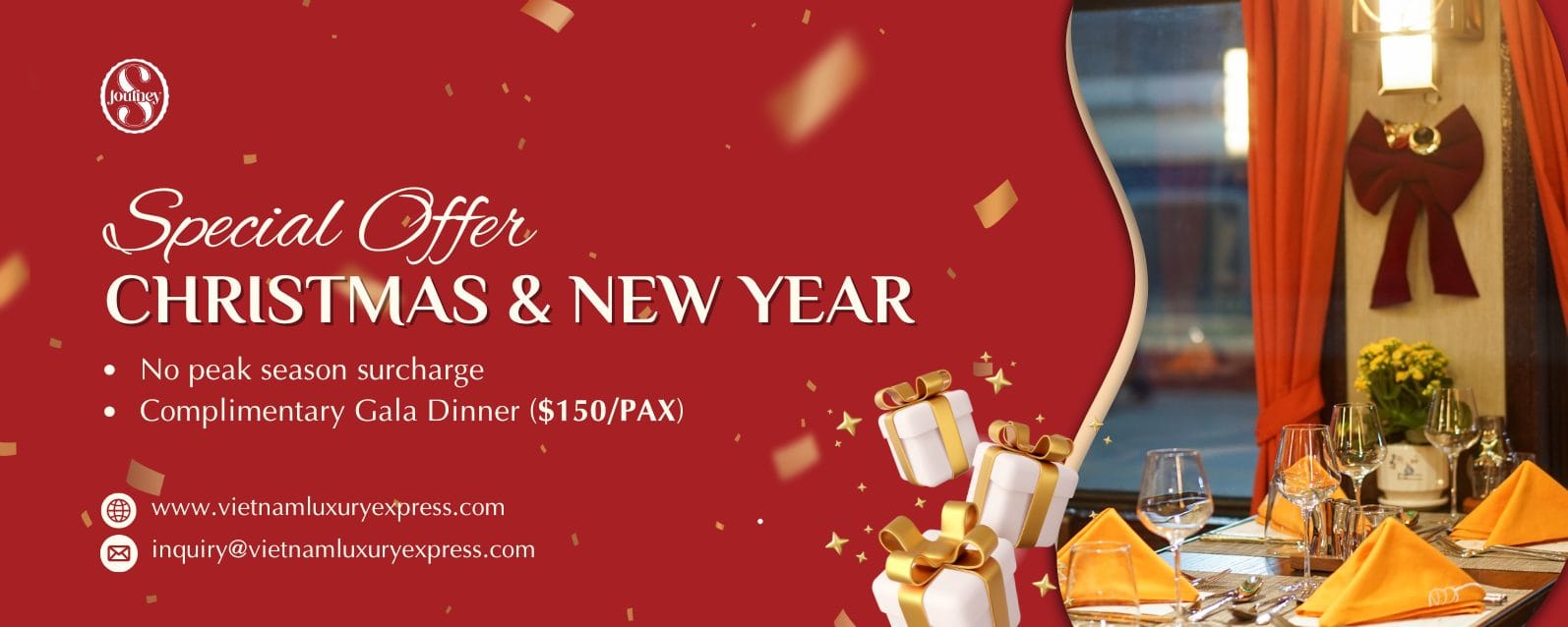 Offer Xmas New Year 2025 banner email