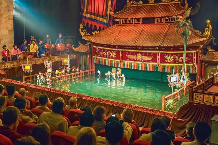 water puppet show hanoi
