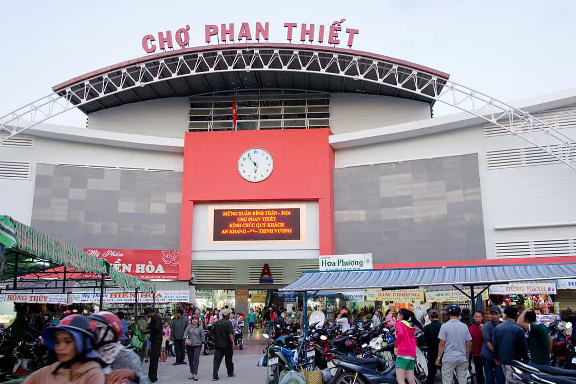 Phan thiet central market